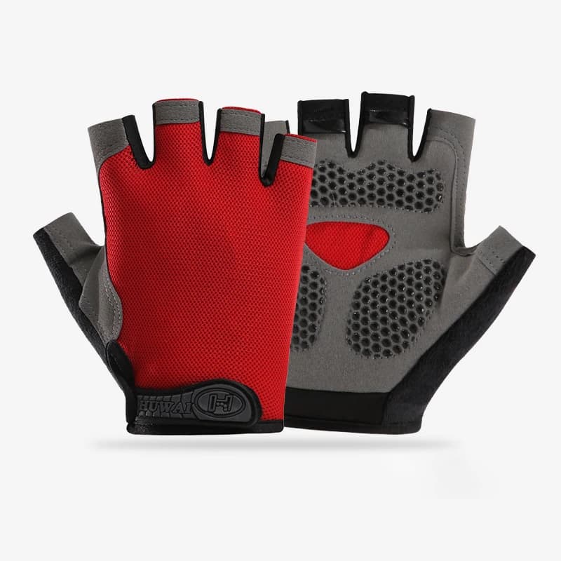 Gym Gloves Fitness Training Fingerless Men Women Bodybuilding Exercise Sports Gloves for Cycling Bicycle Anti Slip Breathable