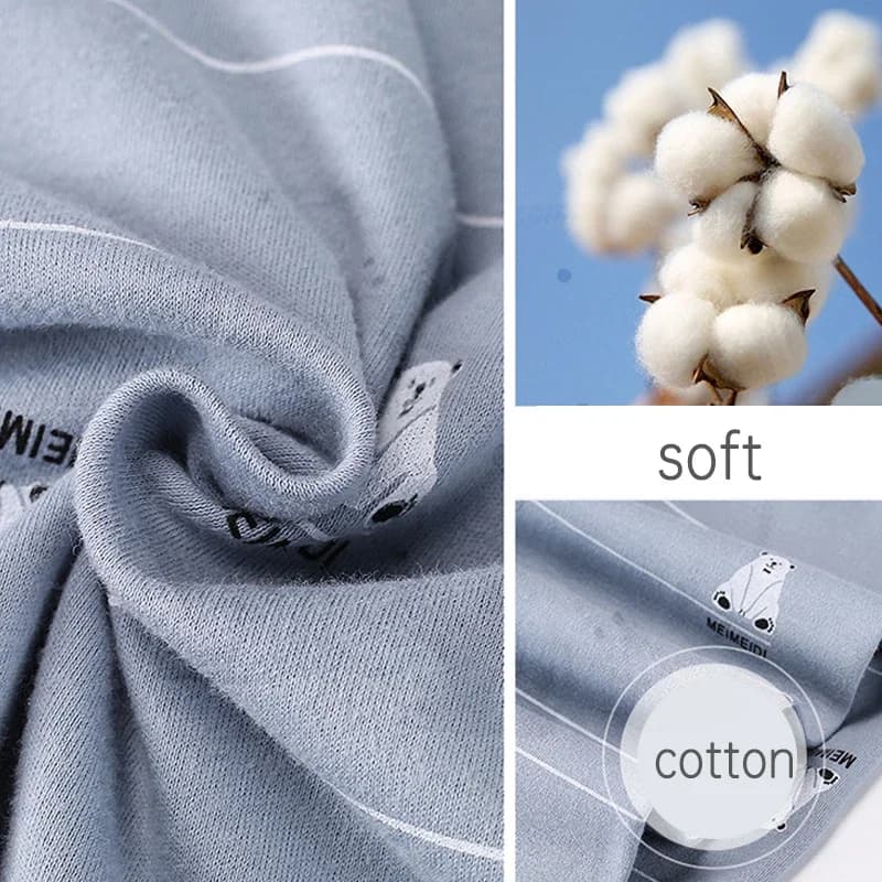 Kids Cotton Pajama Sets Autumn Winter