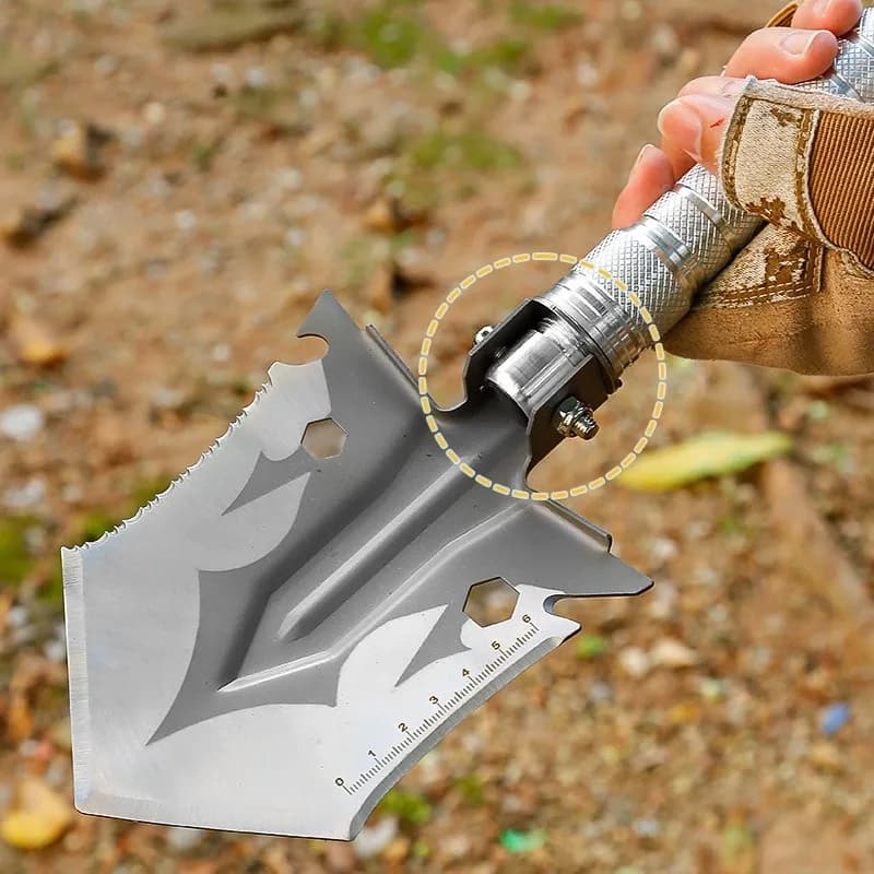 Multifunctional Camping Survival Shovel