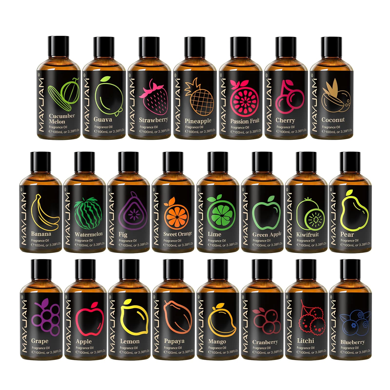 Fragrance Oil Variety Set for Diffusers