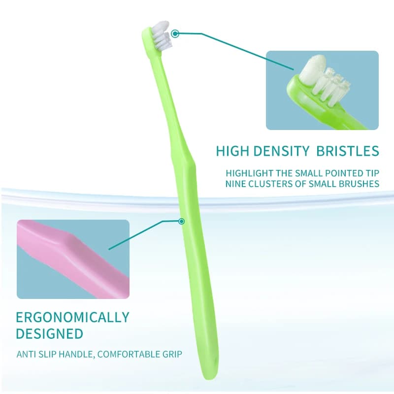 Orthodontic Toothbrush with Soft Bristles