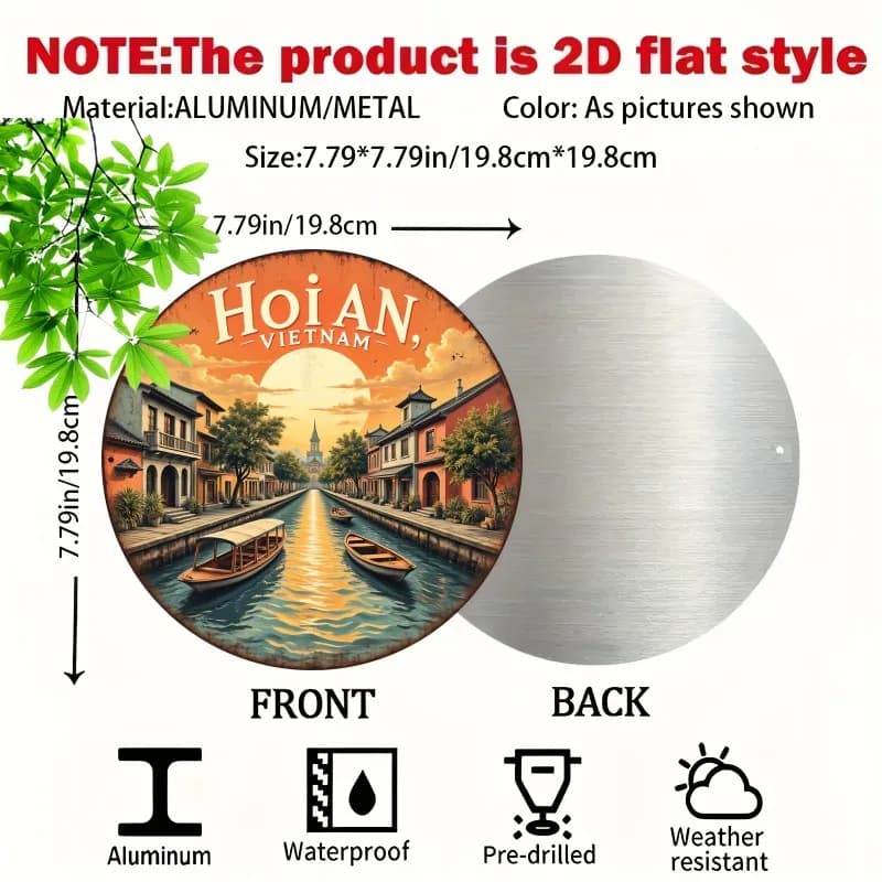 Hoi An Vietnam Landscape Wall Art