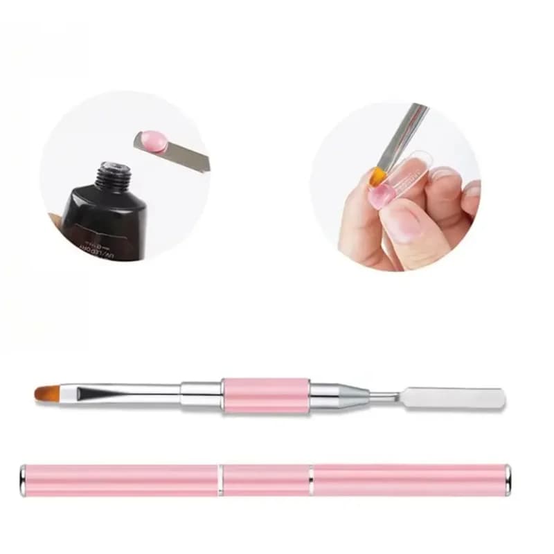 Gel Brush and Picker 2-in-1 Nail Tool