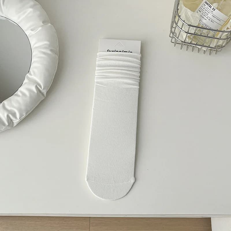 Women's Breathable Cotton Long Socks