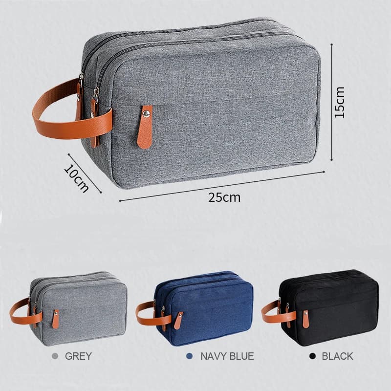 Toiletry Bag for Men Travel Toiletry Organizer Dopp Kit Water-proof Shaving Bag for Toiletries Accessories, Door Room Essentials