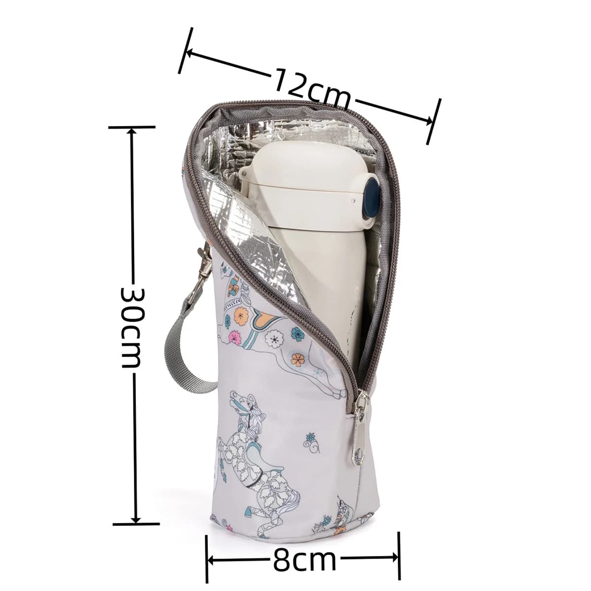 Insulated Baby Bottle Warmer Stroller Bag