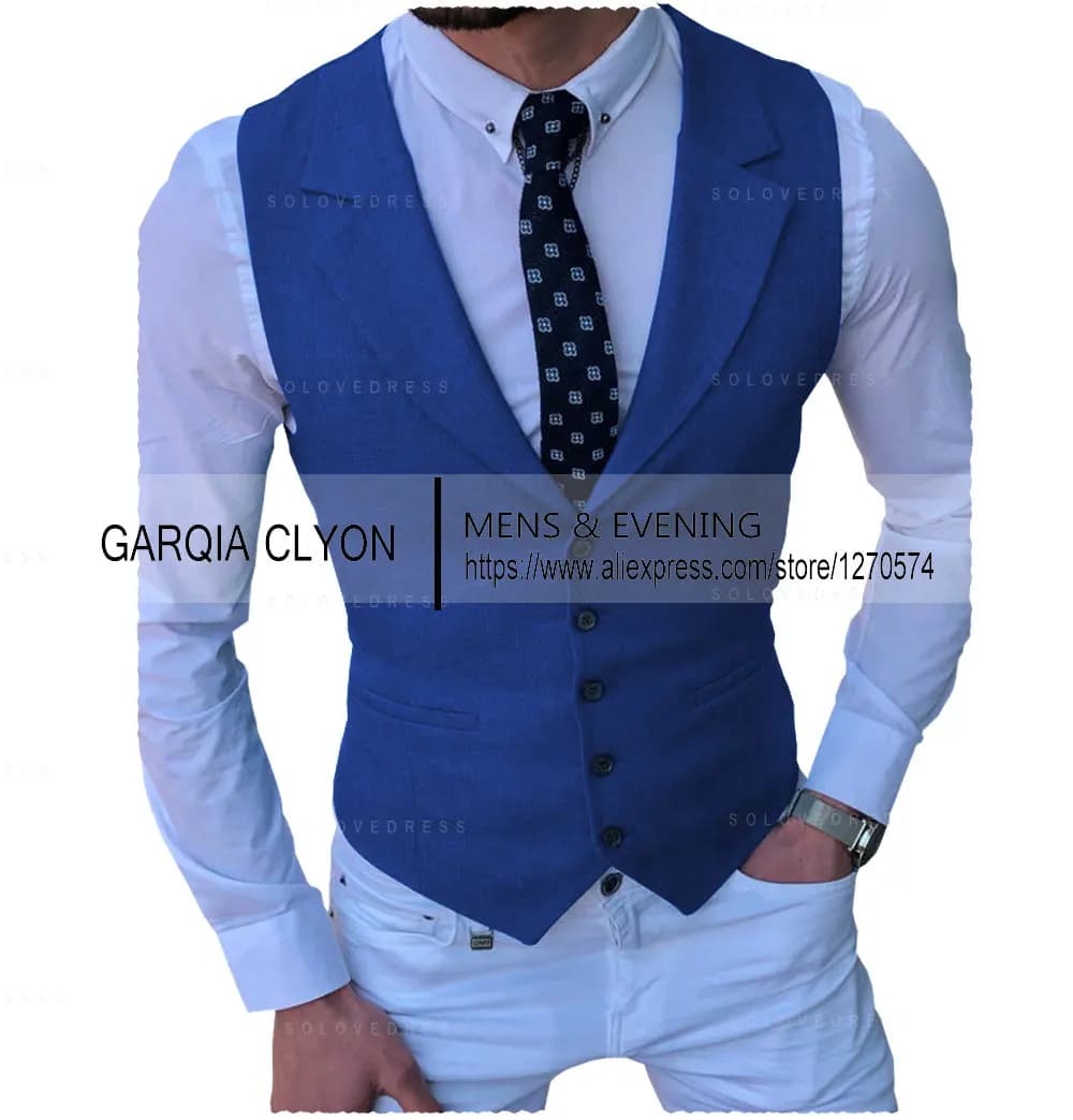 Men's Classic Single Breasted Vest Waistcoat