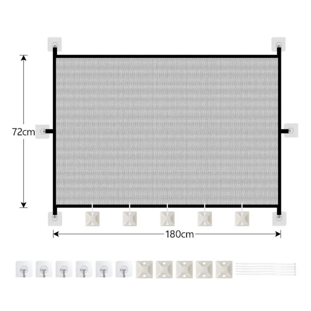 Portable Retractable Pet Barrier Fence