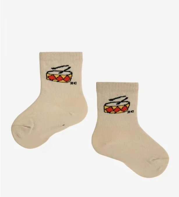 Knee High Cartoon Frilly Socks for Toddlers