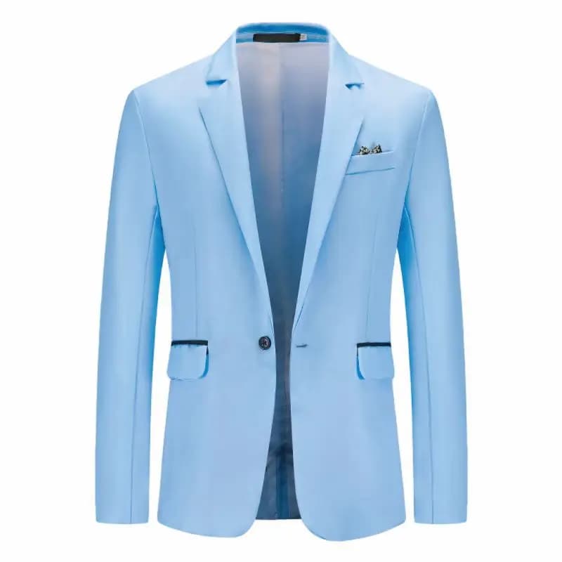 Men's Single Button Summer Blazer