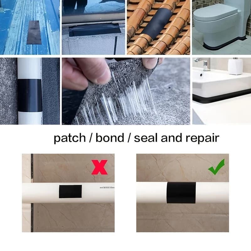 Waterproof PVC Pipe Repair Tape