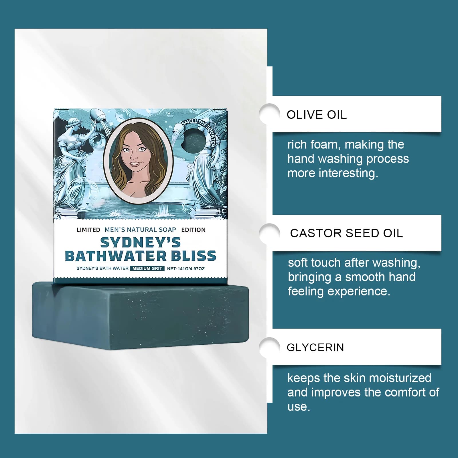 Deep Cleansing Nourishing Soap Bar