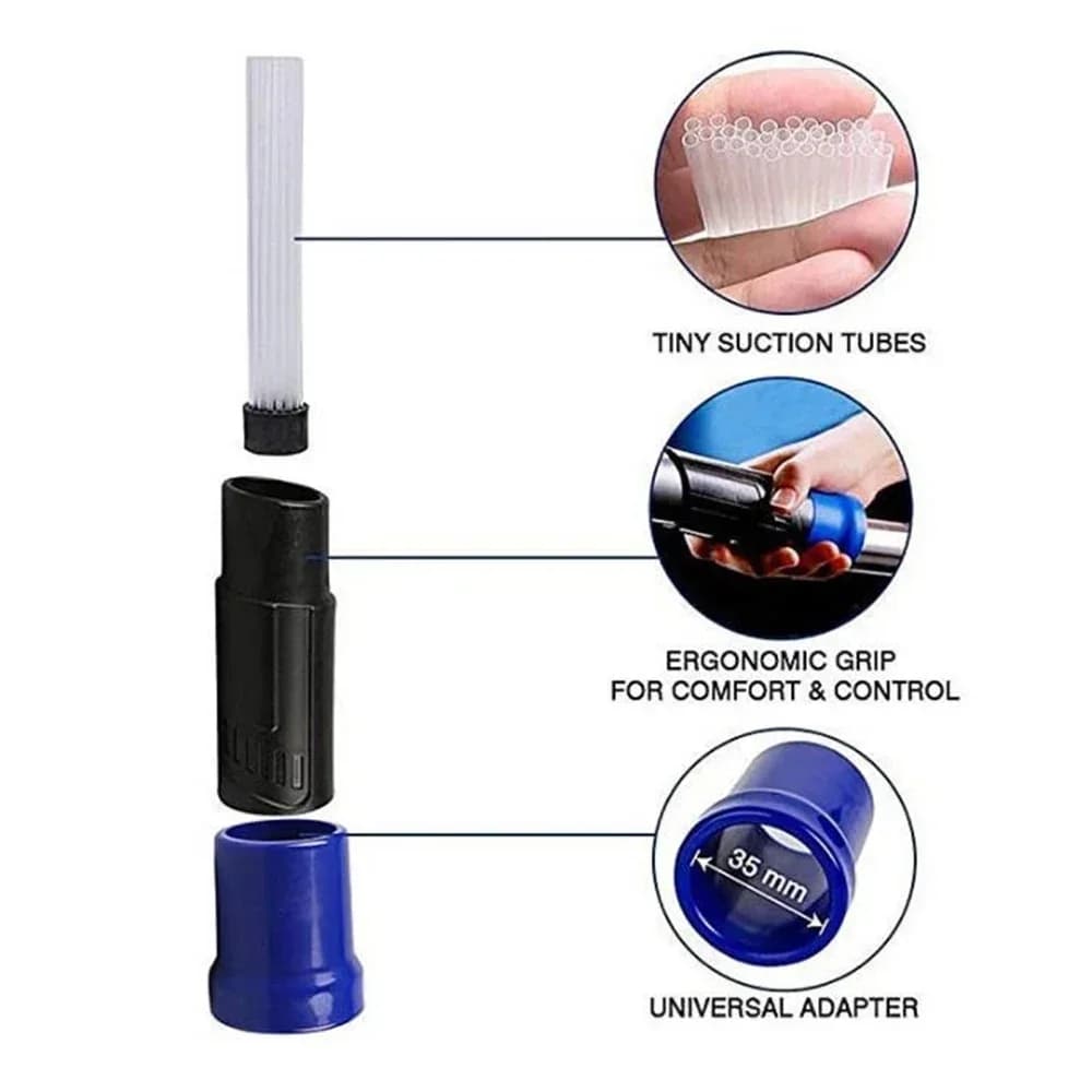 Universal Vacuum Attachment Dust Brush Tube