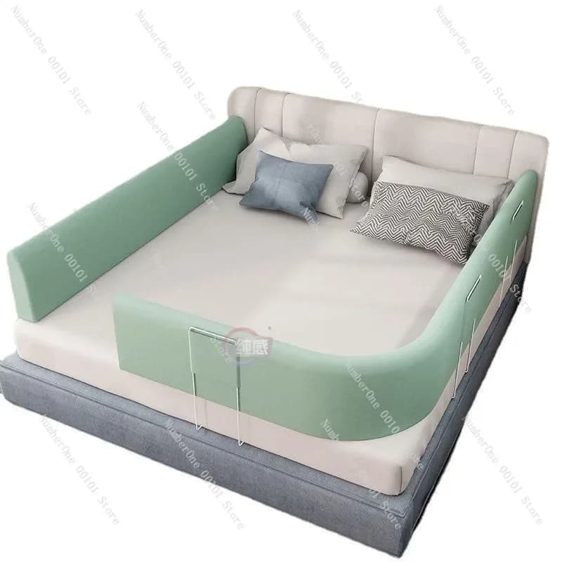 Soft Baby Bed Guardrail with Stands