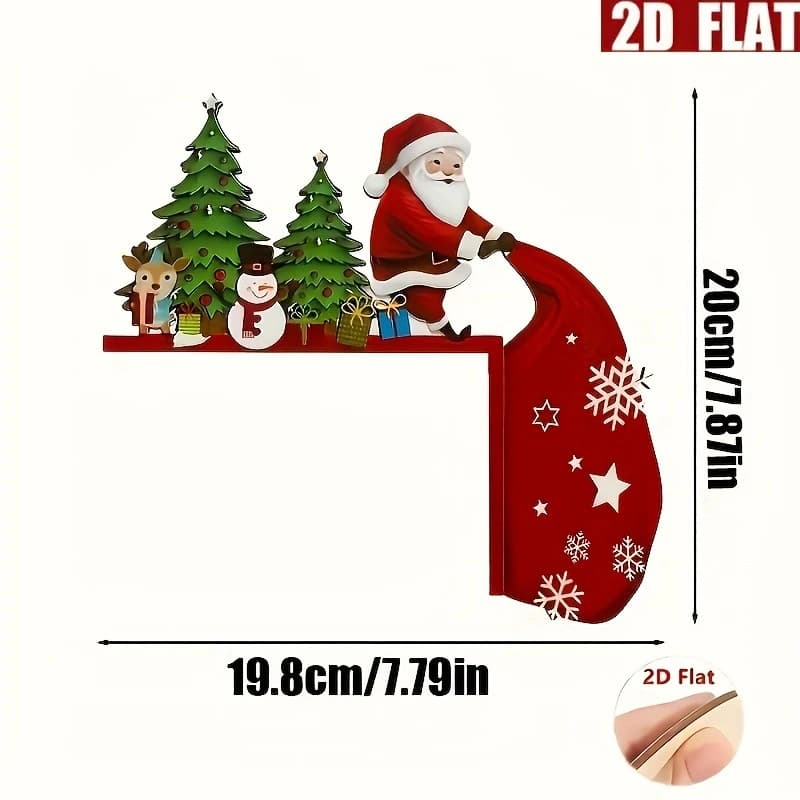 Wooden Christmas Ornaments Holiday Decorations