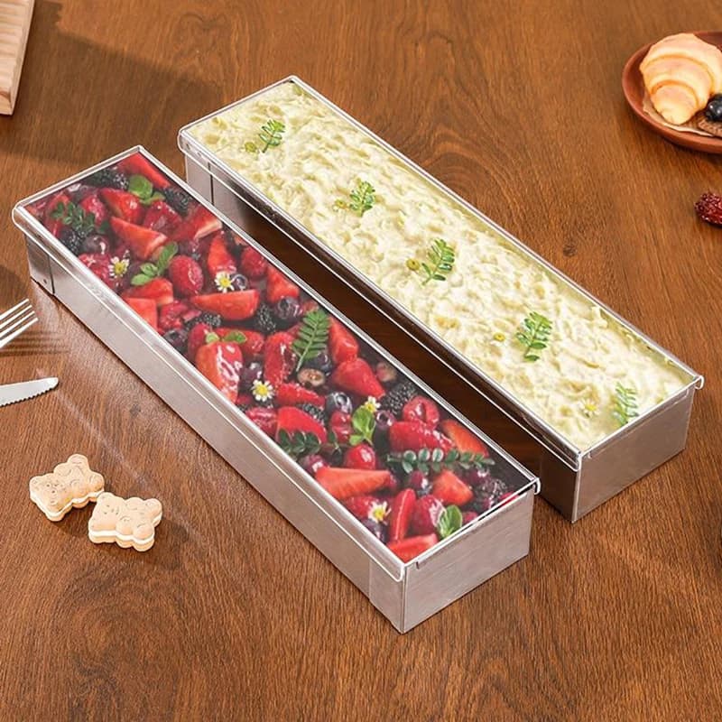 Stainless Steel Rectangle Tiramisu Cake Pan