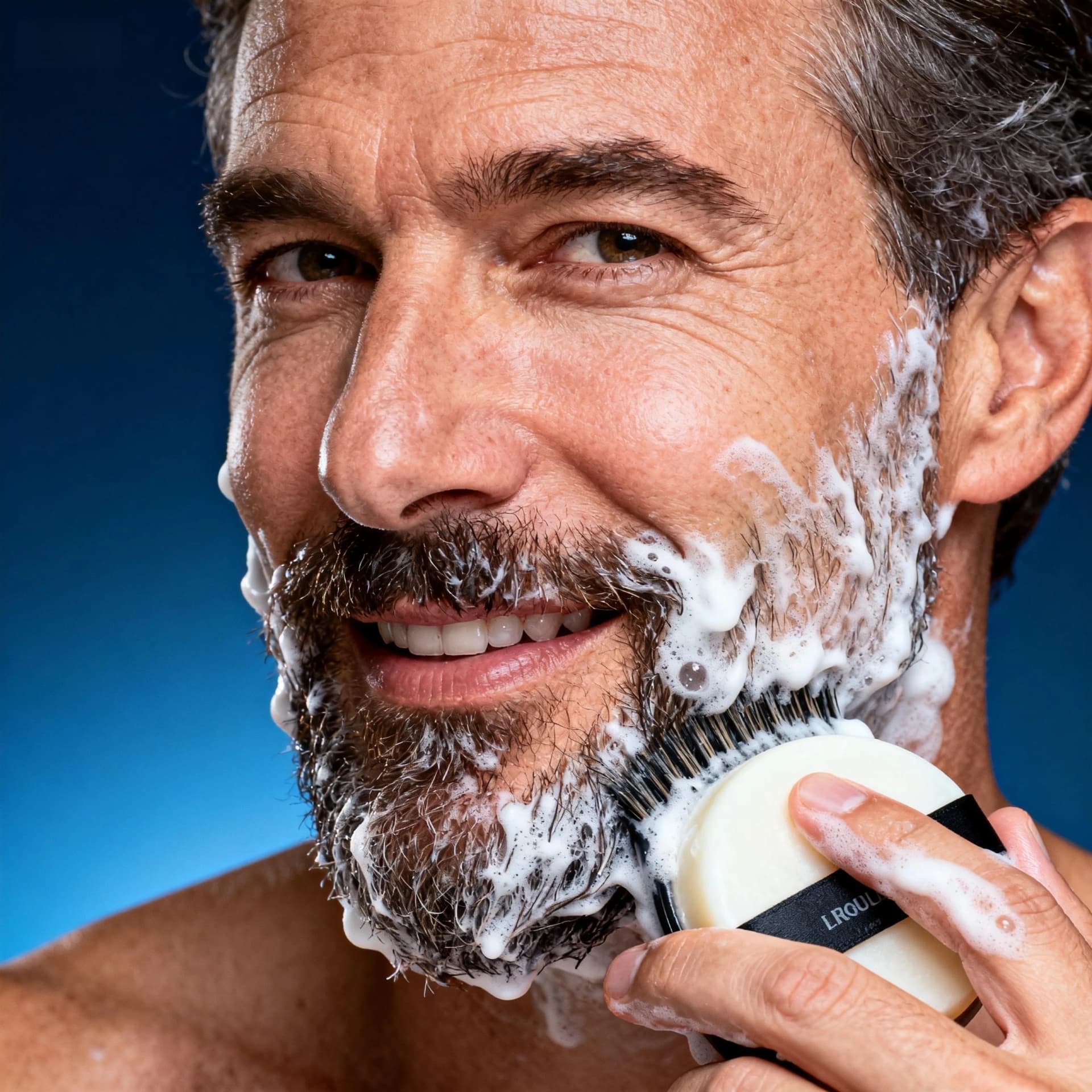 Men's Mint Olive Shaving Soap