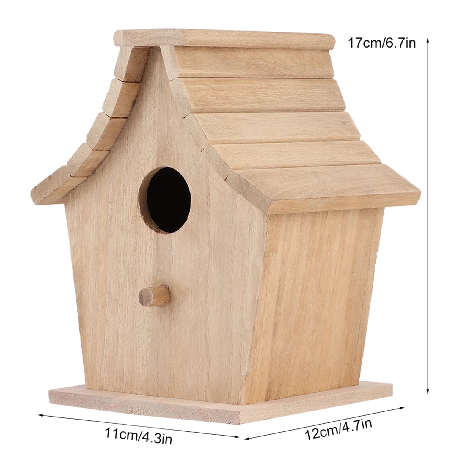 Wood Breeding Box for Small Birds