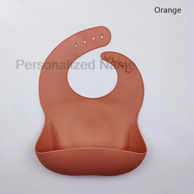Silicone Baby Bib With Food Catcher Pocket