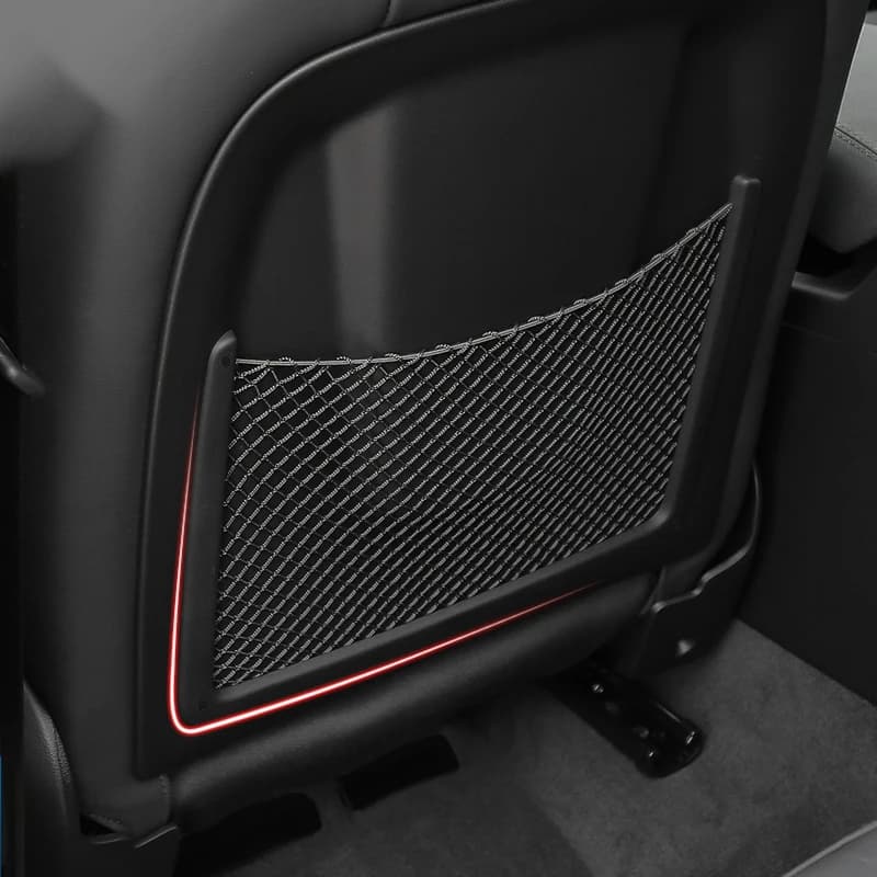 Audi Rear Seat Mesh Storage Net Organizer