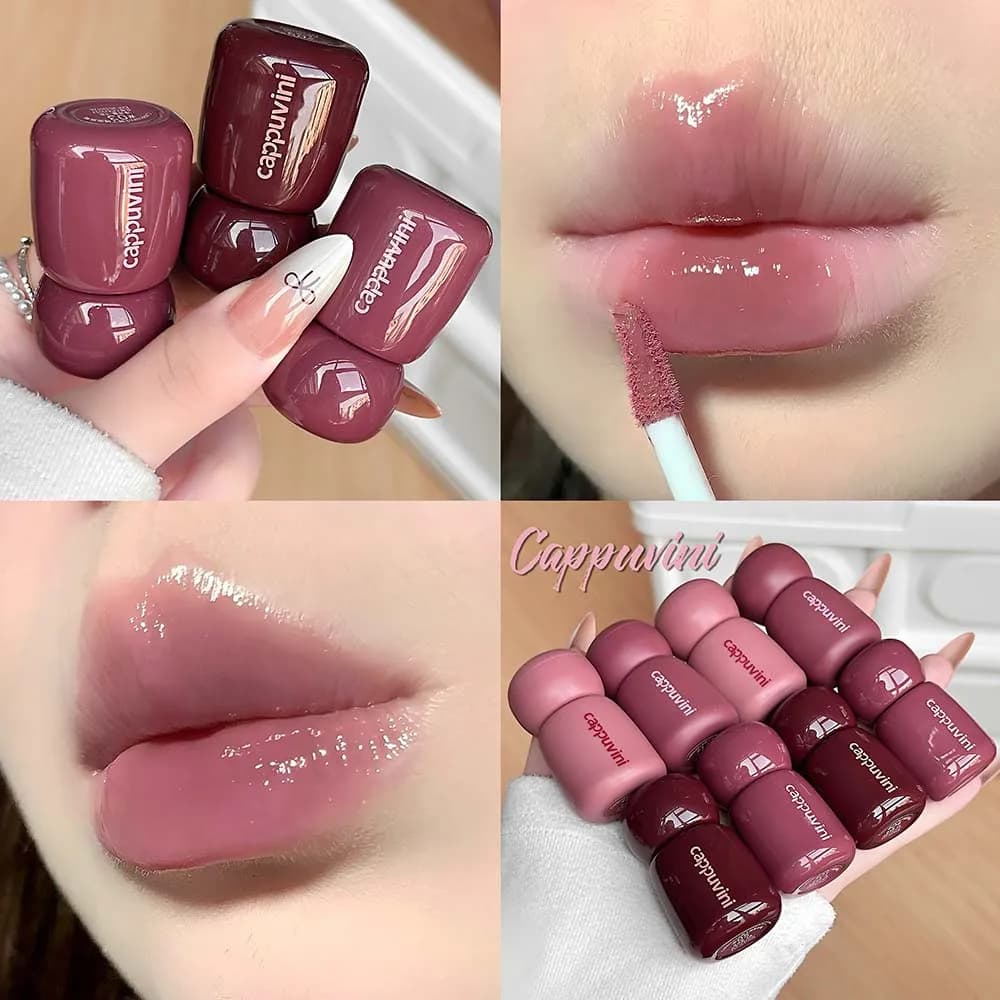 Matte Mirror Liquid Lipstick 12-Color Set