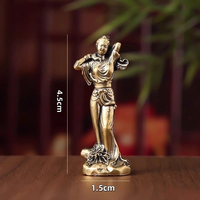 Four Beautiful Women Figure Home Decor Xishi, Diaochan, Wang Zhaojun, Yang Yuhuan, Retro Decoration Desktop Crafts Ornaments