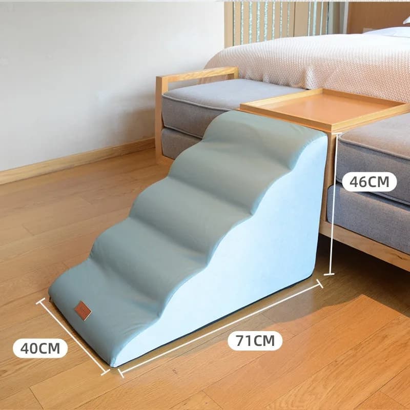 Pet Dog Stairs with Non-Slip Ramp