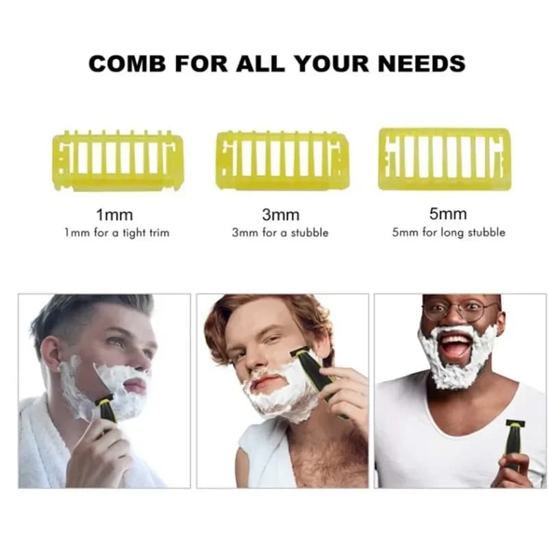 Cordless Electric Shaver with USB Charging