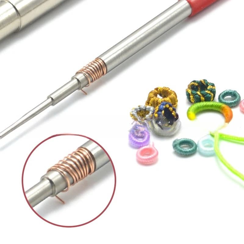 Metal Wire-Wound Rod Jewelry Winding Tool
