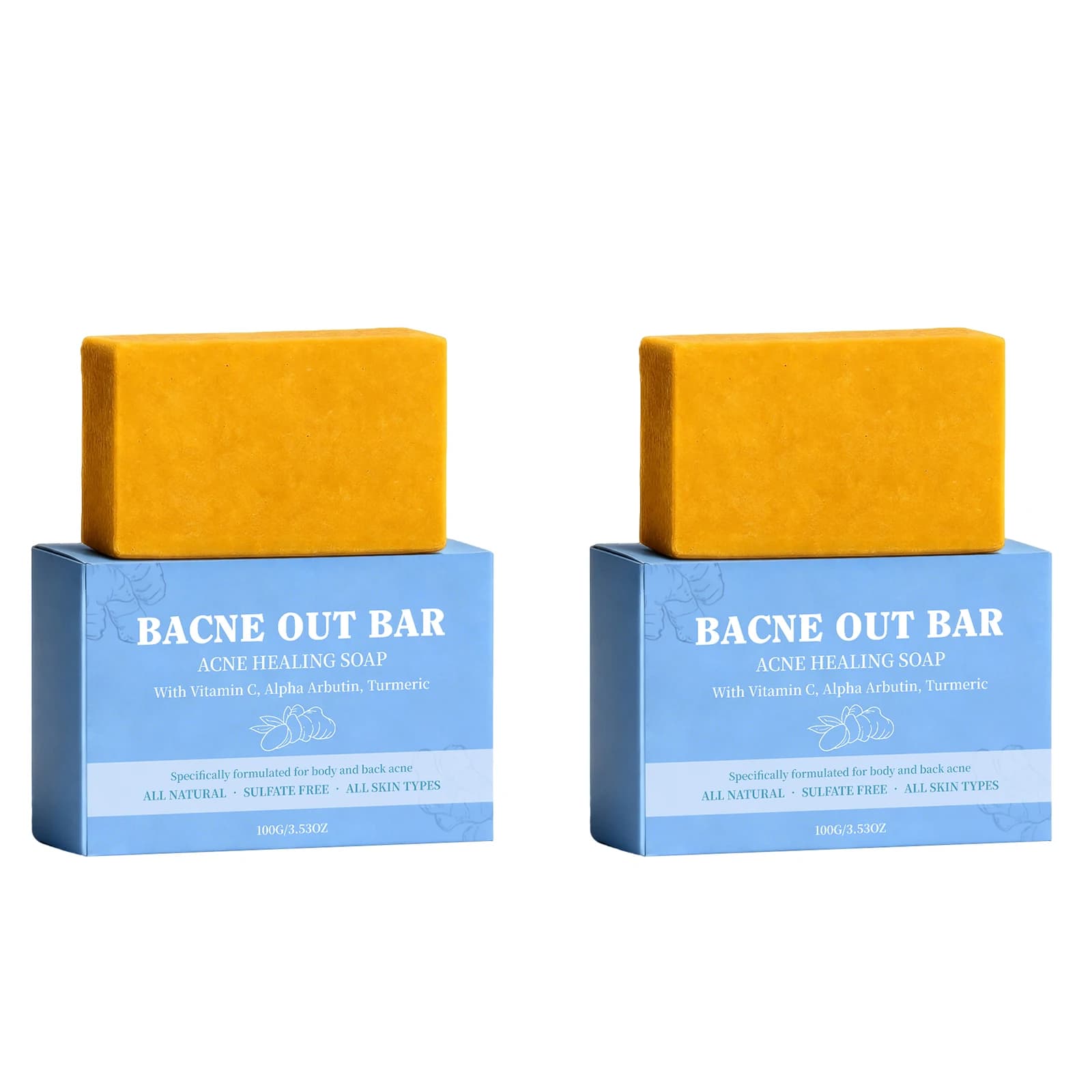 Natural Acne Body Wash Bar