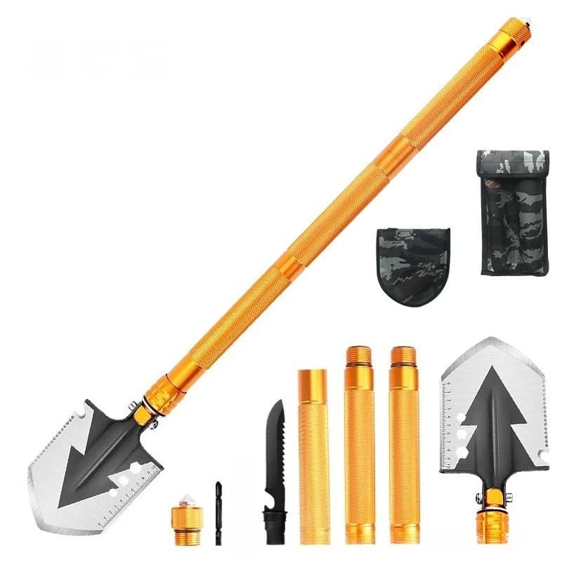 Compact High Carbon Steel Garden Shovel
