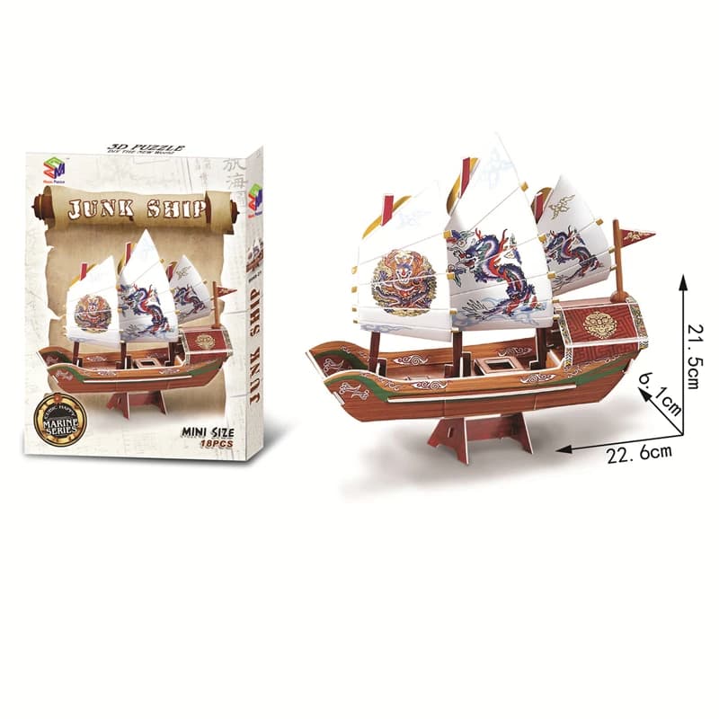 3D Jigsaw Puzzle Building Toy