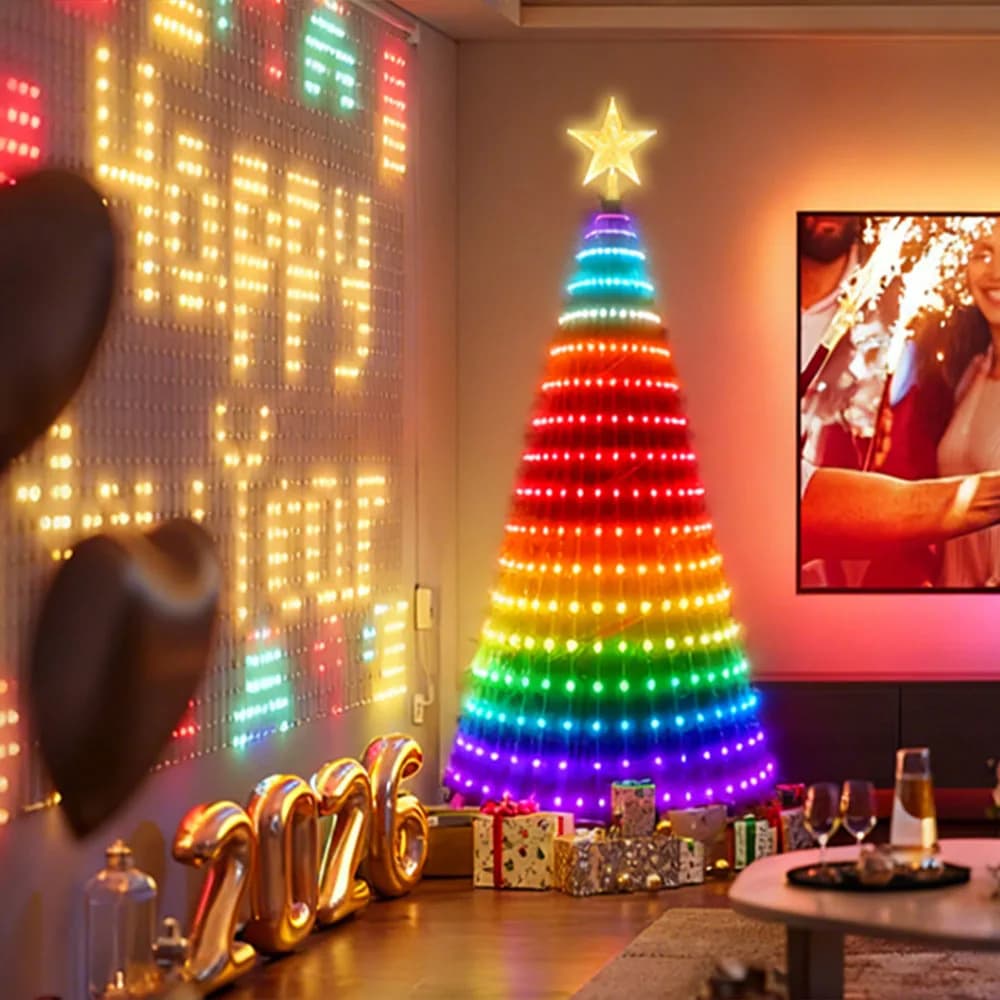 Smart RGBIC Christmas String Lights 400LED