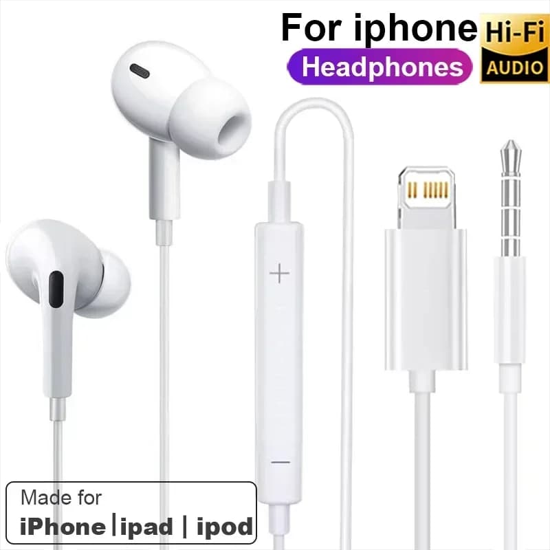 Lightning Wired In-Ear Earbuds