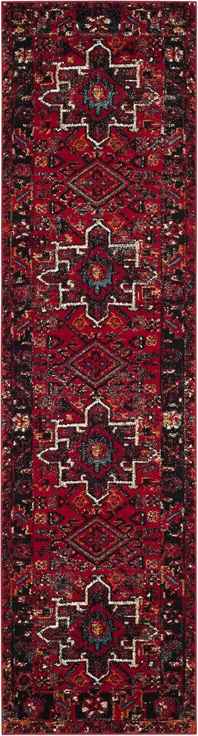 Persian Geometric Runner Rug