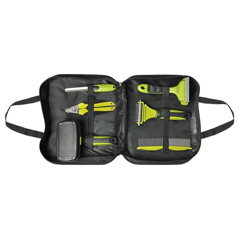 Dog Cat Grooming Kit 9-In-1 Tool Set