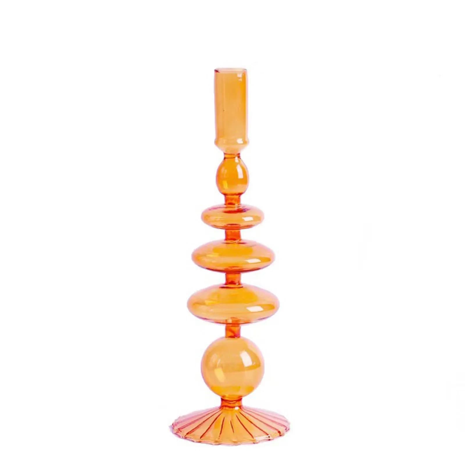 Modern Glass Flower Vase Centerpiece