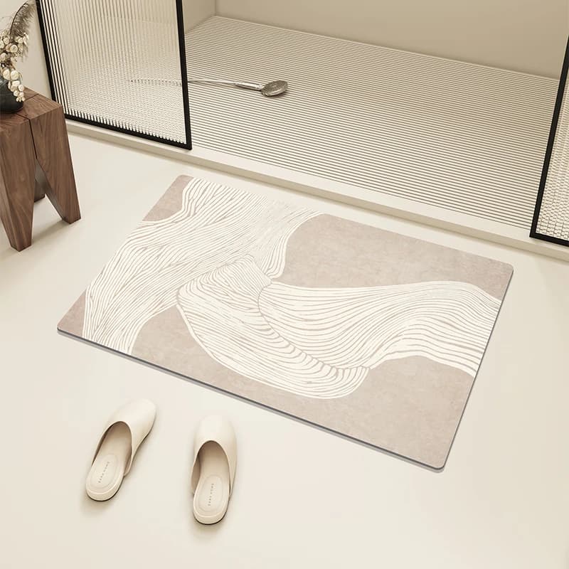 Diatomaceous Mud Absorbent Bath Mat