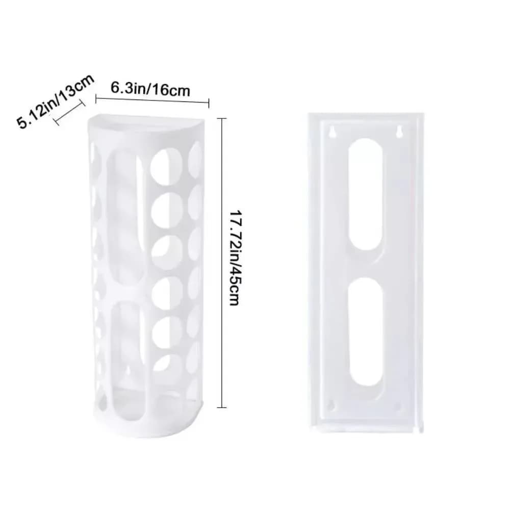 Wall-Mounted Garbage Bag Storage Holder