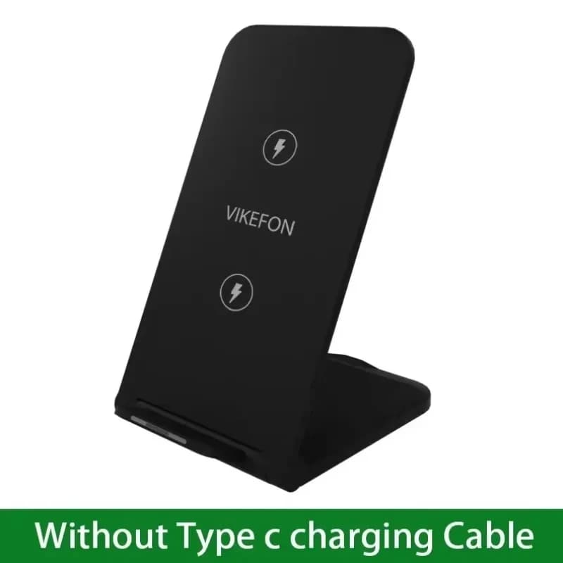 Wireless Charger Station Earphone Phone Fast Charging Charger Holder For iPhone 16 15 14 13 Pro Max Samsung S24 S23 Xiaomi