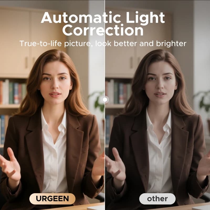4K Auto Focus Webcam with Noise Cancelling Mics