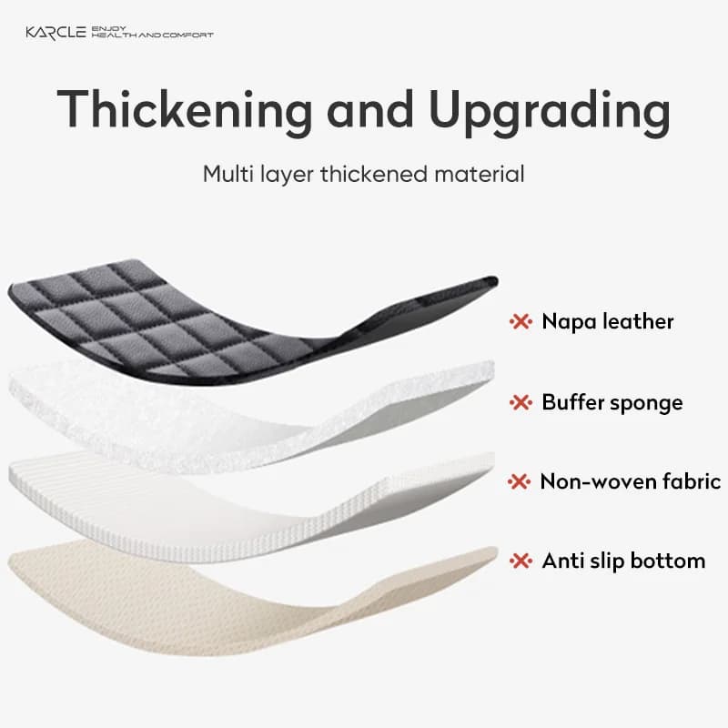 Car Seat Safety Protector Leather Pad