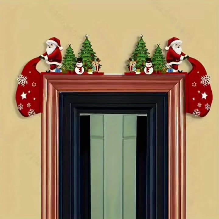 Wooden Christmas Ornaments Holiday Decorations