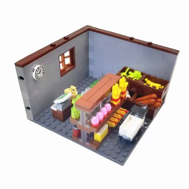 City House Building Blocks Set