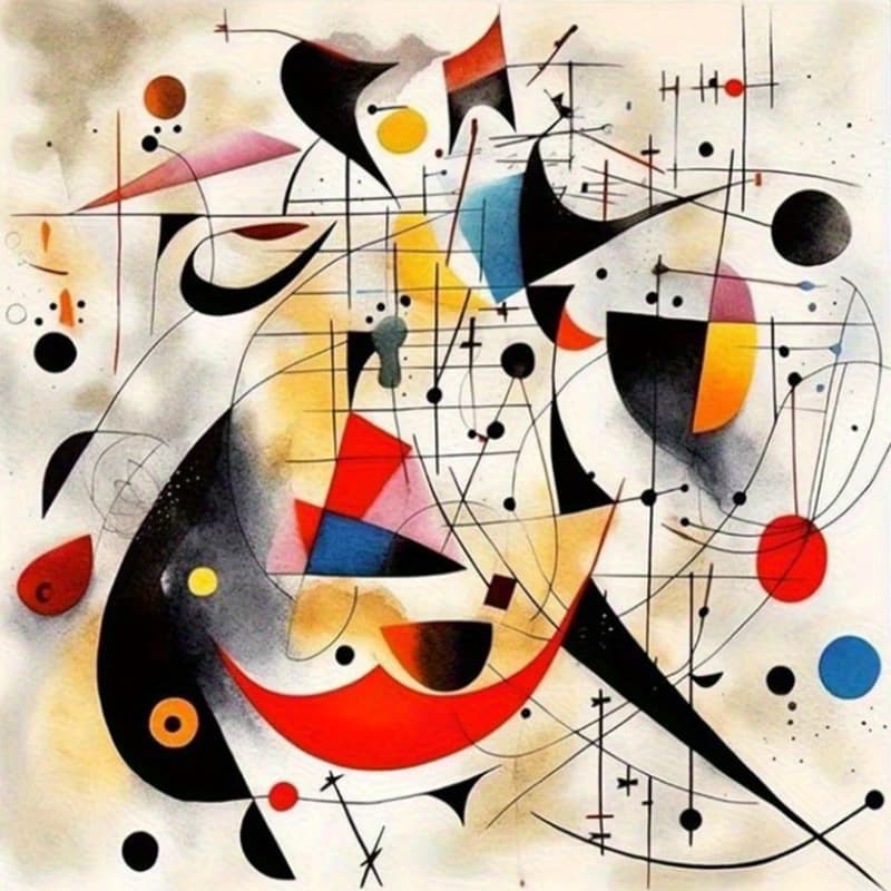 Abstract Lines Paint By Numbers Canvas Kit