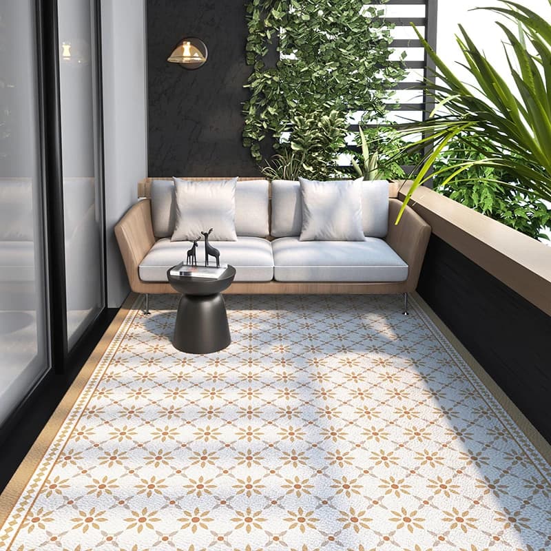 PVC Outdoor Balcony and Kitchen Rug