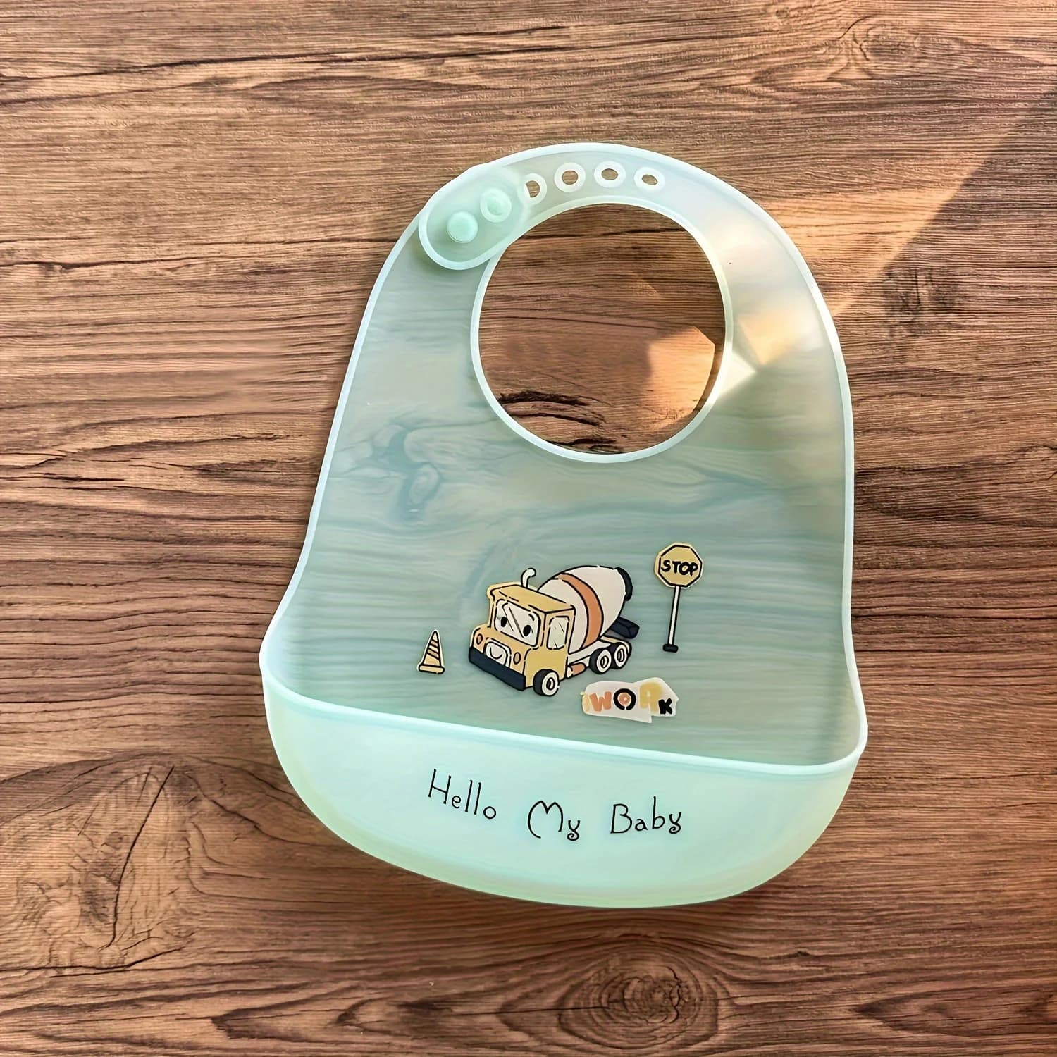 Waterproof Cartoon Animal Silicone Baby Bib