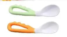 Baby Silicone Feeding Bottle with Spoon 90ml