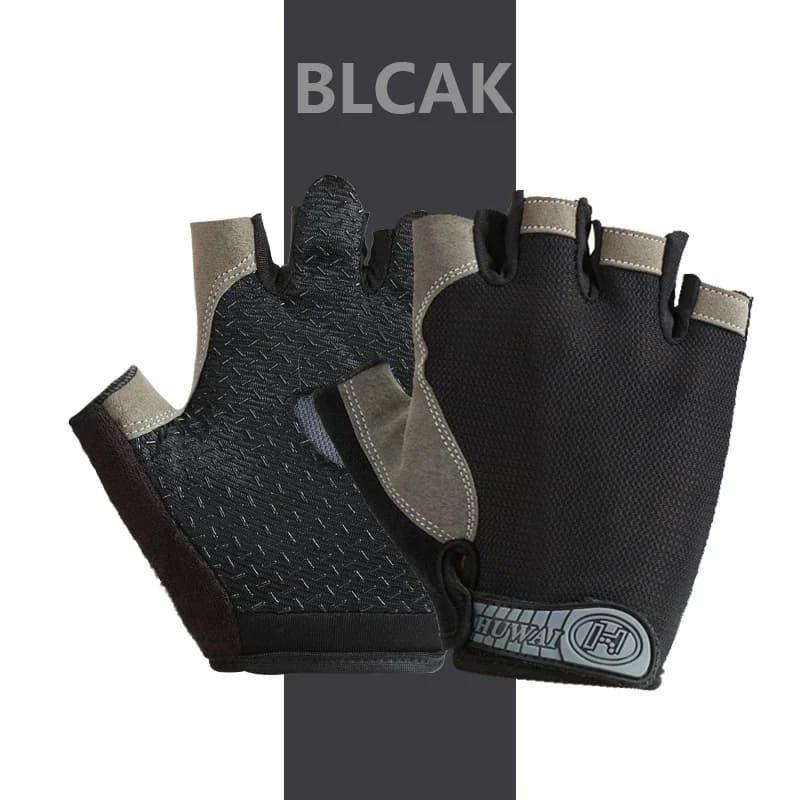 Half-Finger Wrist Guard Gloves for Fitness