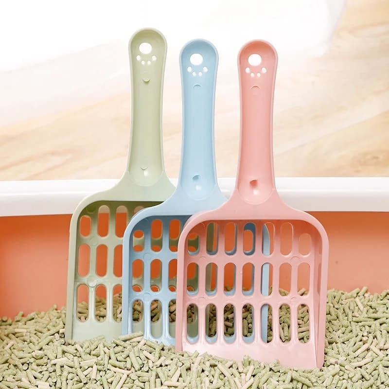 Cat Litter Scoop Pet Supplies Sand Shovel Cleaning Tool Cat Toilet Litter Sand Scoop For Cat Dog Durable Easy Pet Accessories
